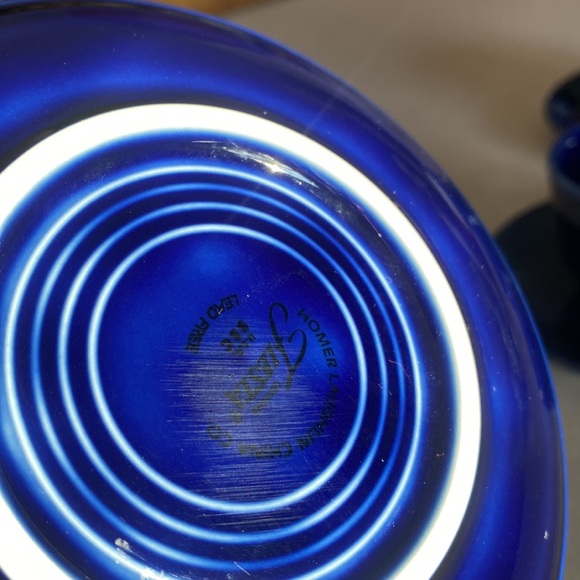 Fiestaware Cobalt cups and saucers (retired color-2021) great condition - Picture 8 of 10